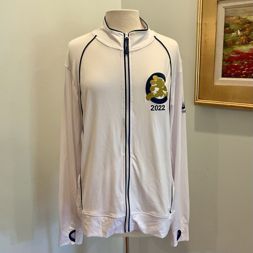 CLUB RUN‎ DISNEY 50th Anniversary Members Full Zip Performance Jacket Size Large